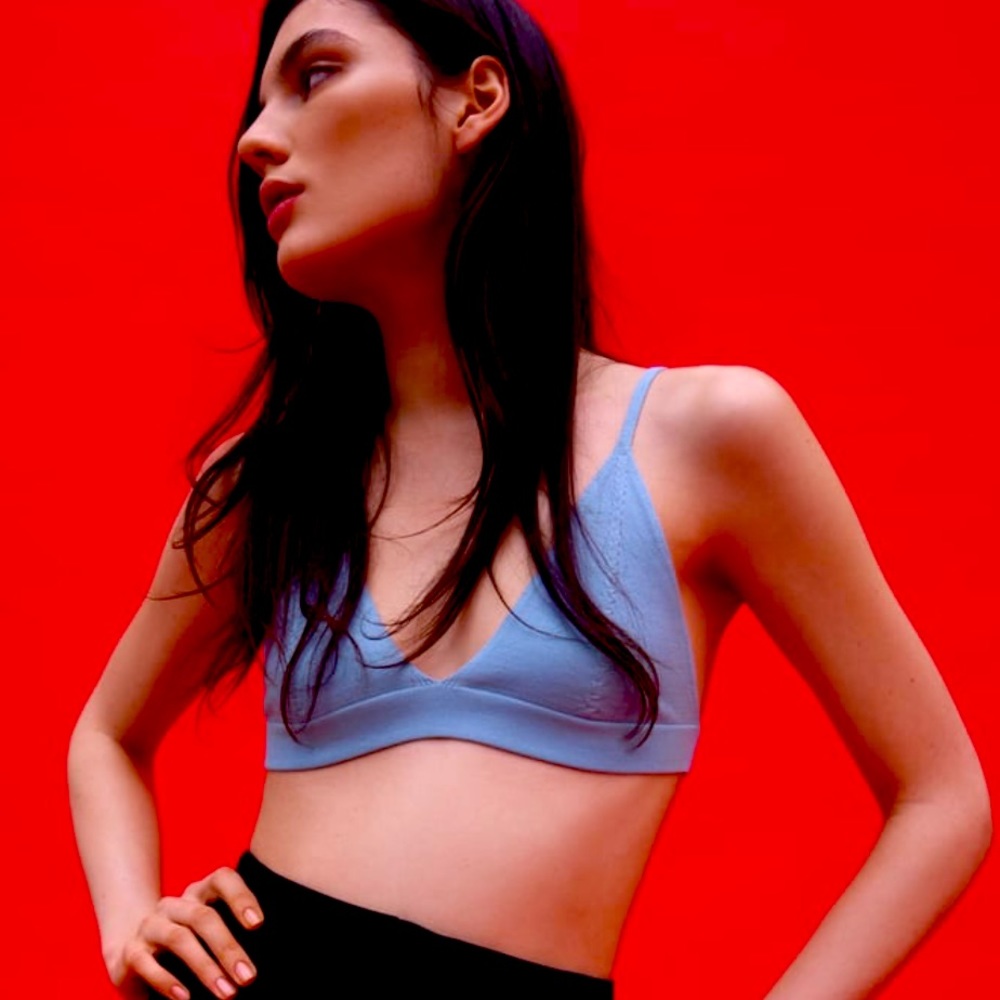 Light blue bralette